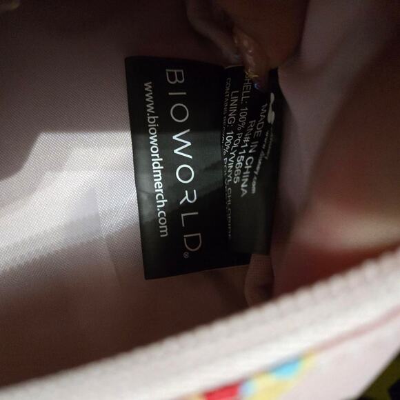 Disney Bioworld Micky Mouse Donut Pink Backpack - Picture 4 of 4